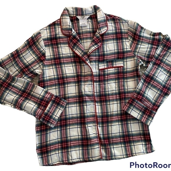 Van Winkle & Co Portuguese Flannel Top Size S - Picture 2 of 10